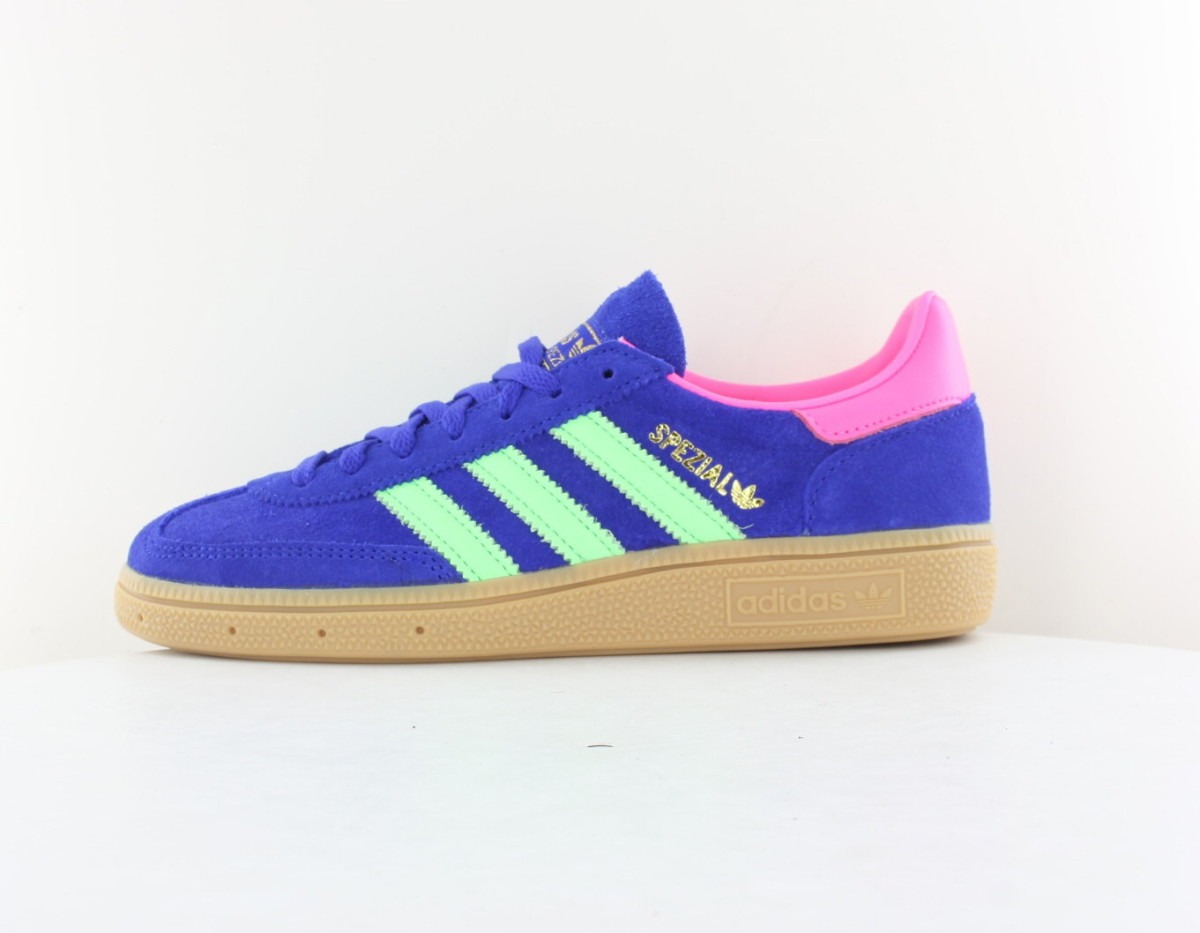 Adidas Spezial bleu vert rose