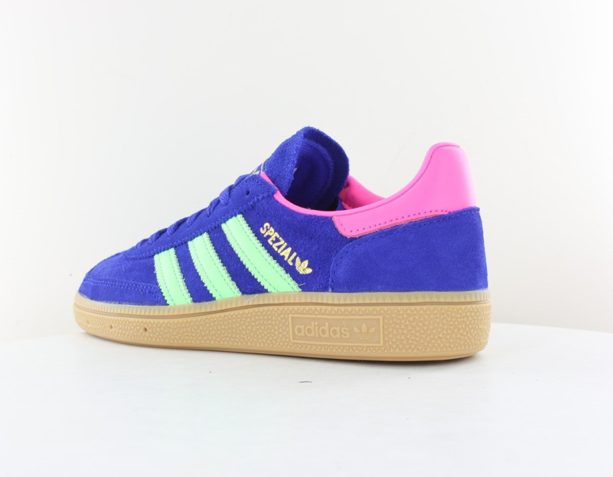 Adidas Spezial bleu vert rose
