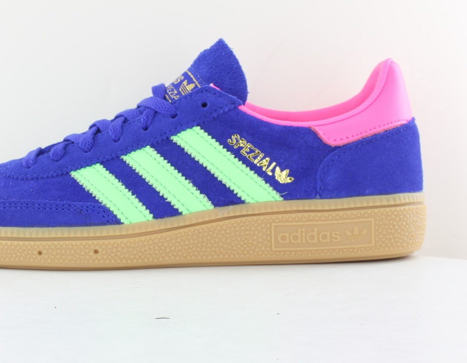 Adidas Spezial bleu vert rose