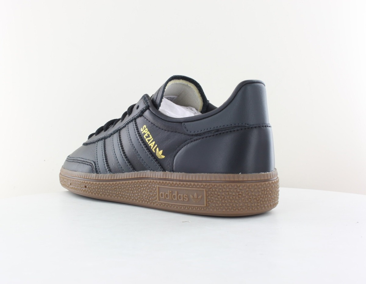 Adidas Spezial cuir noir noir gomme