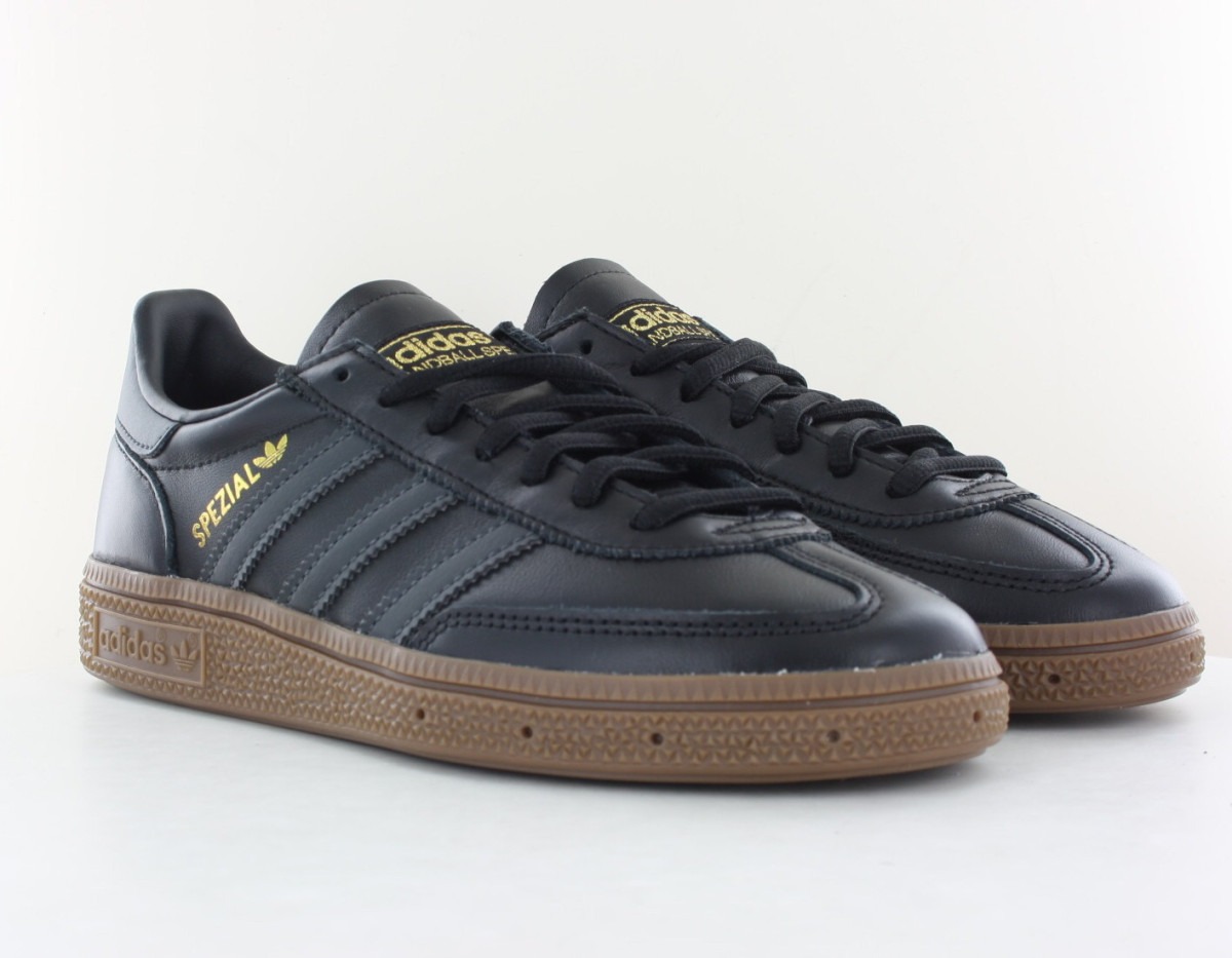 Adidas Spezial cuir noir noir gomme