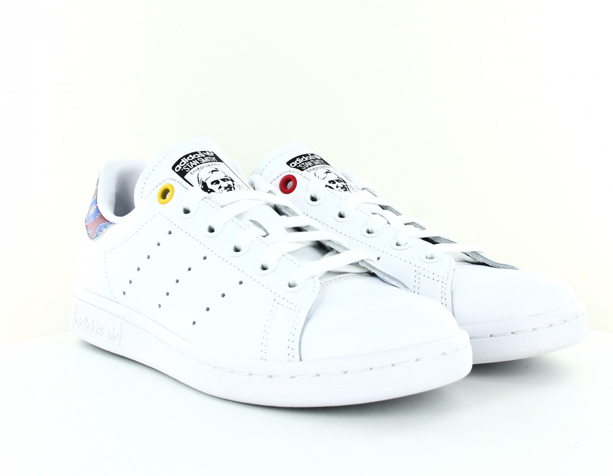 Adidas Stan smith aztec blanc multicolor