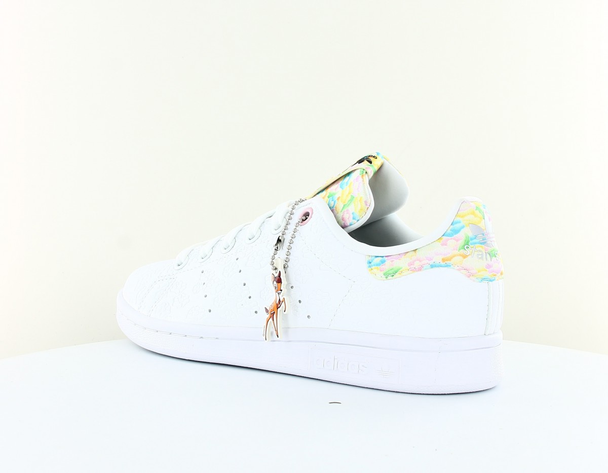 Adidas Stan smith bambi disney blanc multicolor