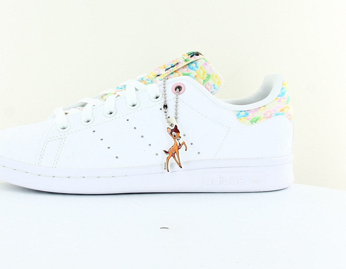 Adidas Stan smith bambi disney blanc multicolor