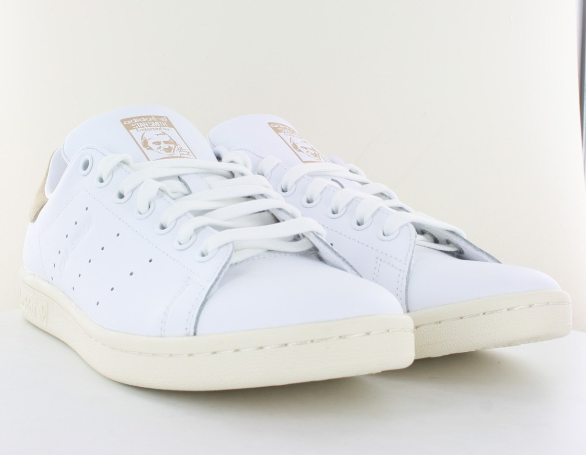 Adidas Stan smith blanc beige beige