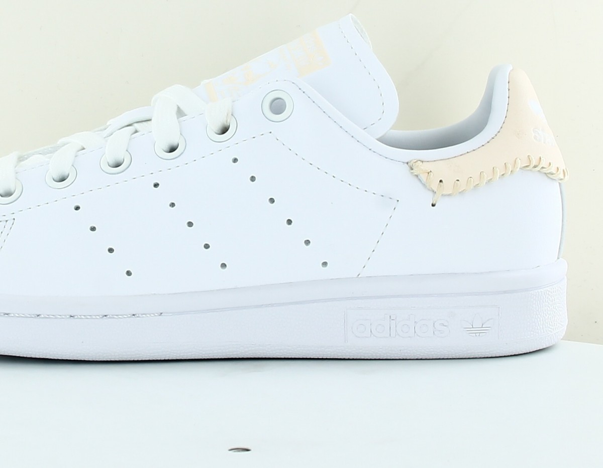 Adidas Stan smith femme blanc beige