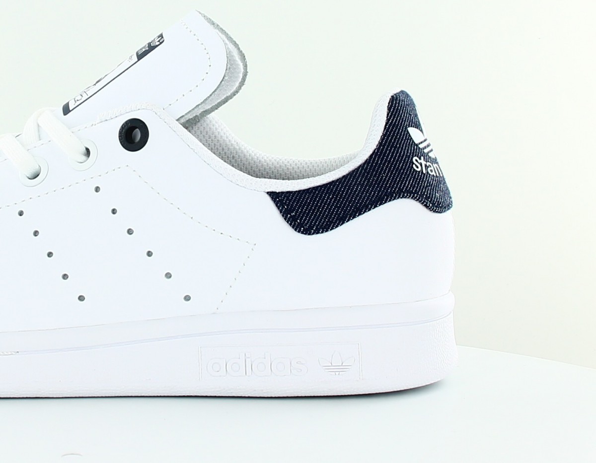 Adidas Stan Smith J blanc bleu