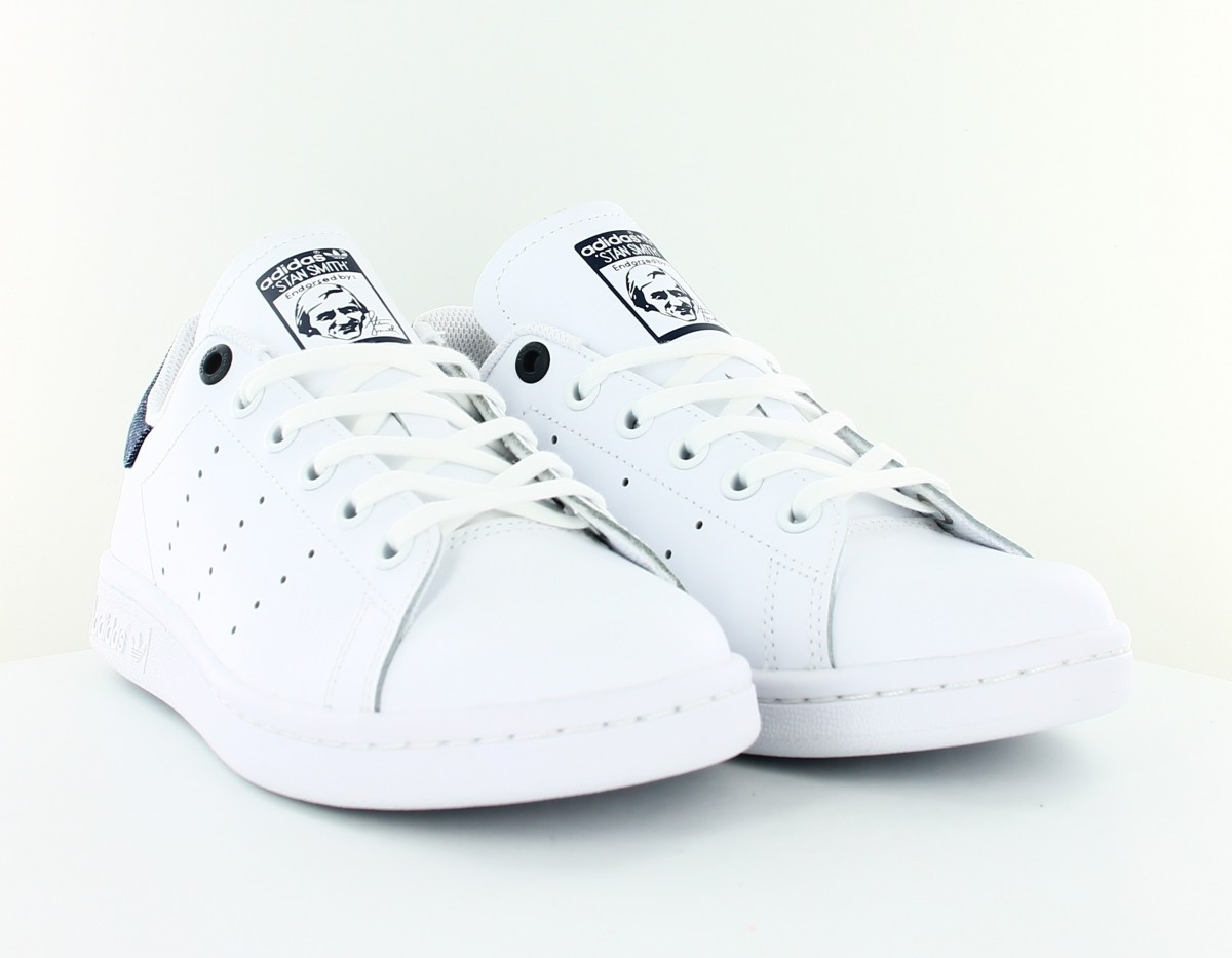 Adidas Stan Smith J blanc bleu