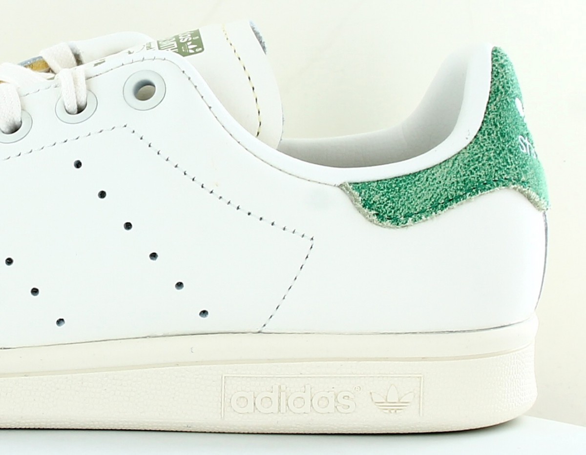 Adidas Stan Smith blanc cassé vert craquelé