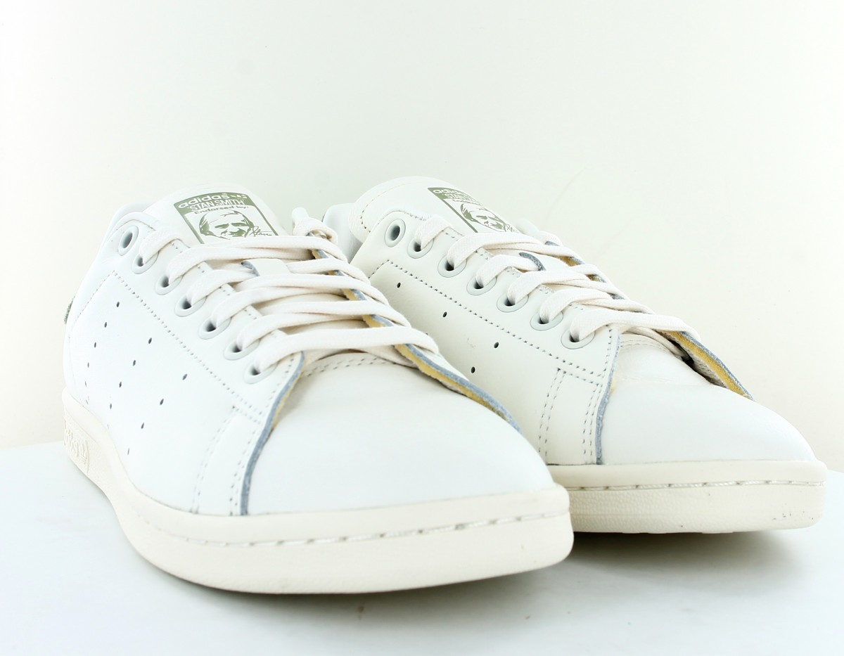 Adidas Stan Smith blanc cassé vert craquelé