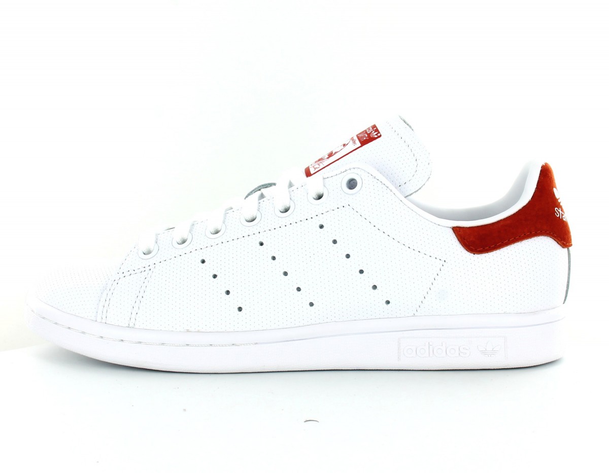 stan smith blanche et orange