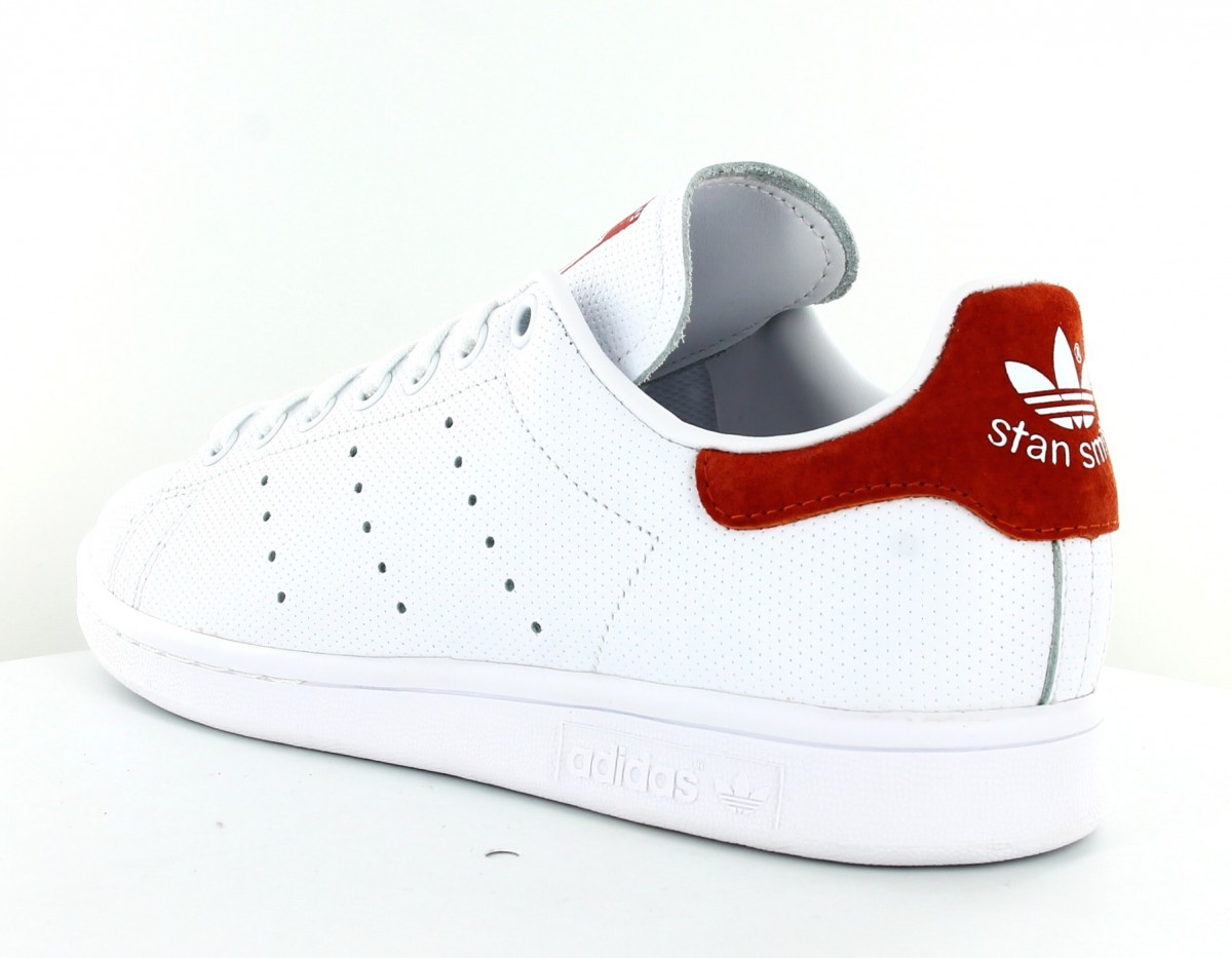 stan smith blanche et orange