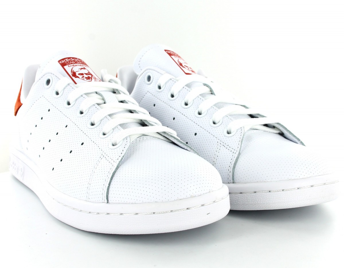 Adidas Stan Smith Blanc-Orange