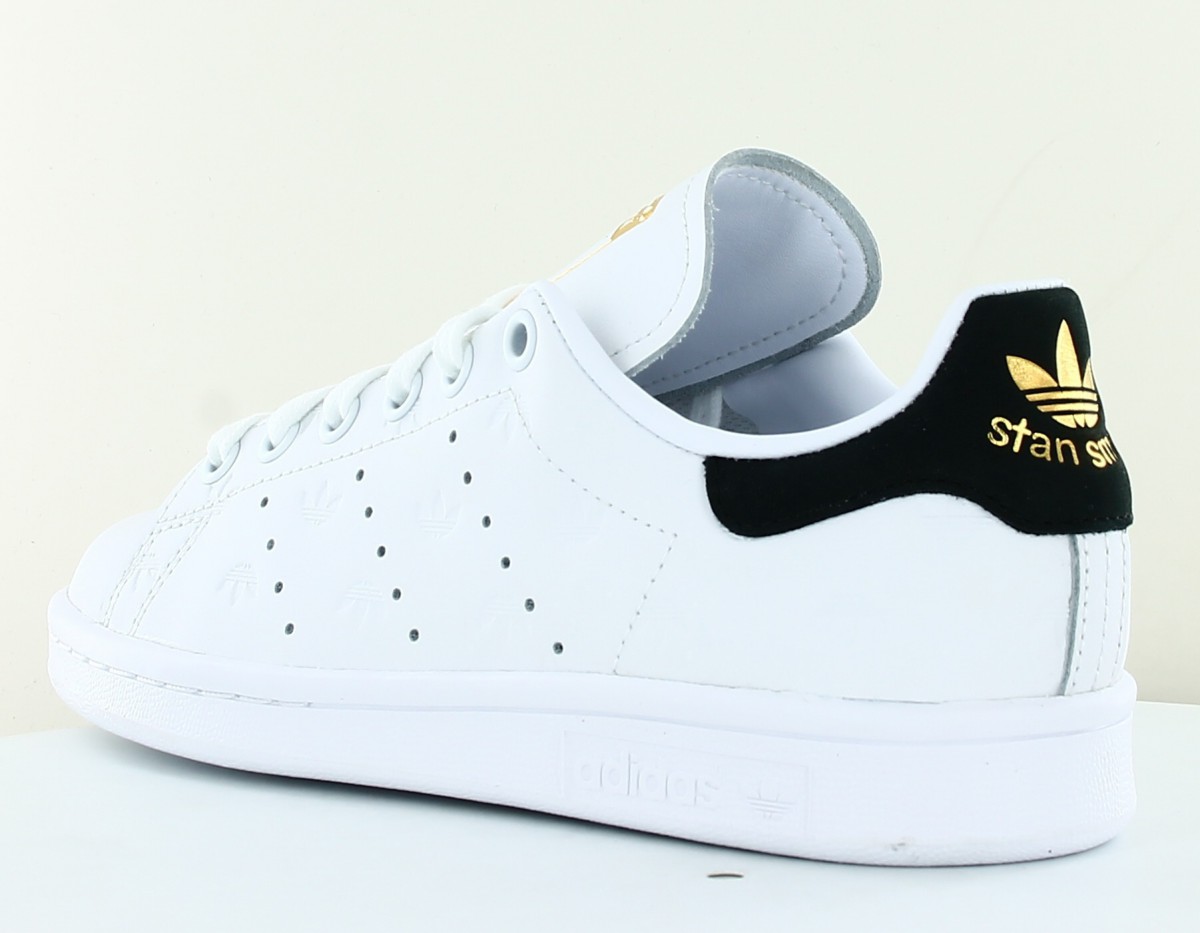 Adidas Stan smith femme blanc noir monogramme