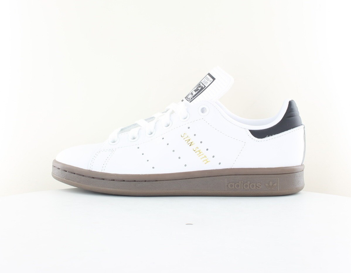 Adidas Stan smith blanc or noir gomme