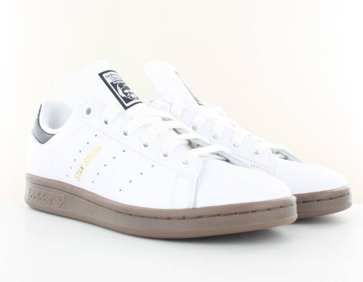 Adidas Stan smith blanc or noir gomme