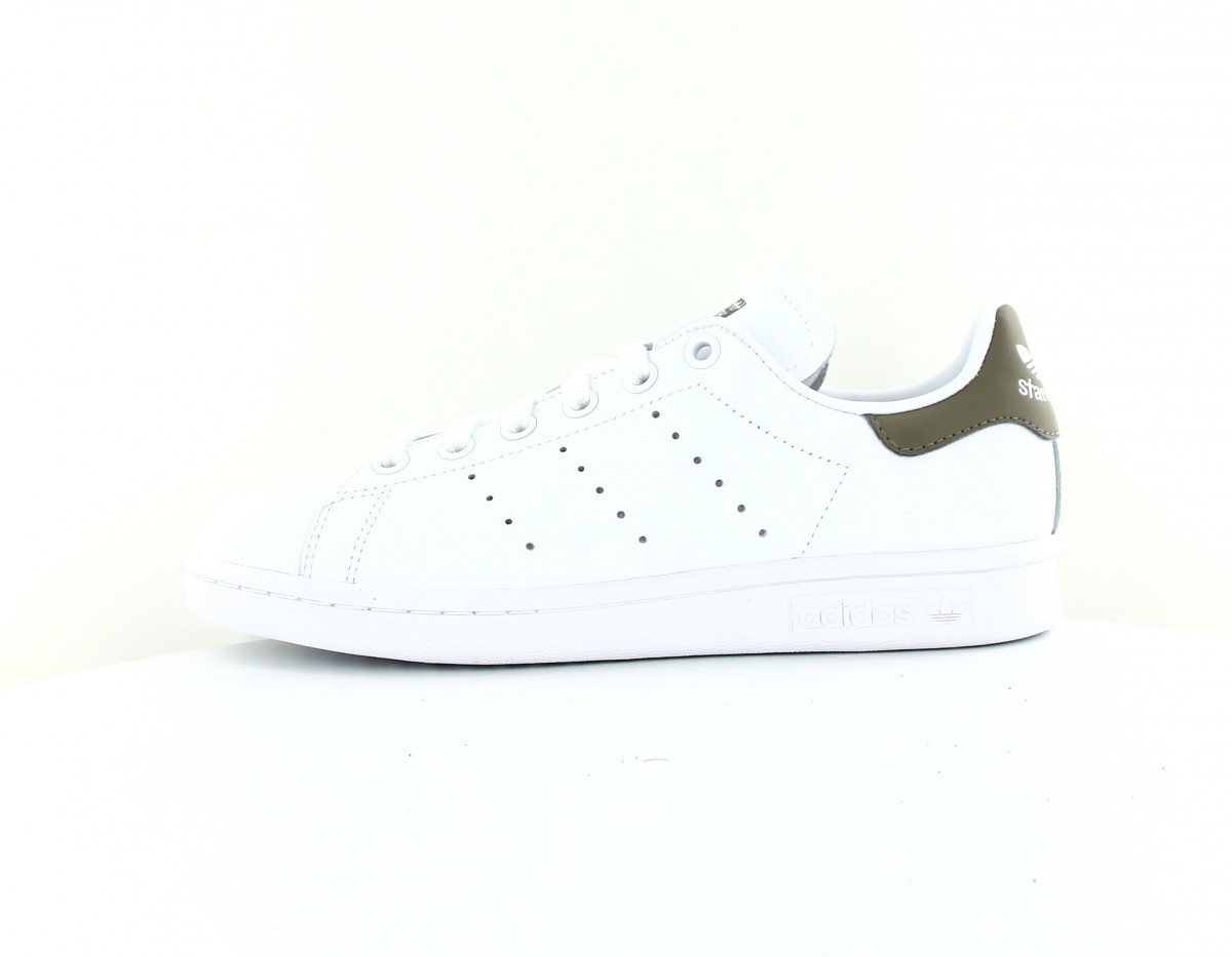 Adidas stan smith blanc vert kaki clair