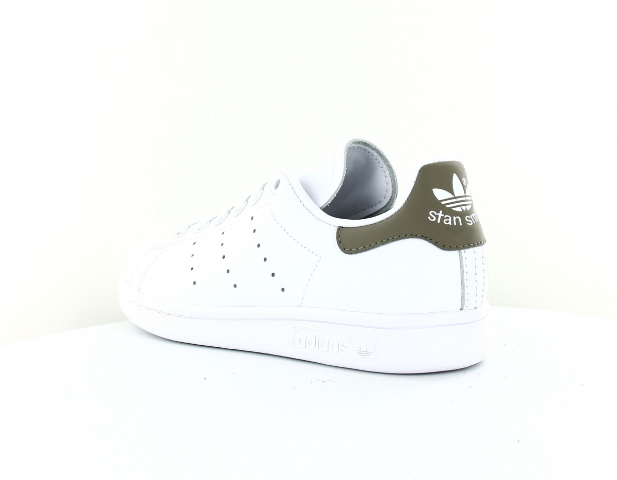 Adidas stan smith blanc vert kaki clair