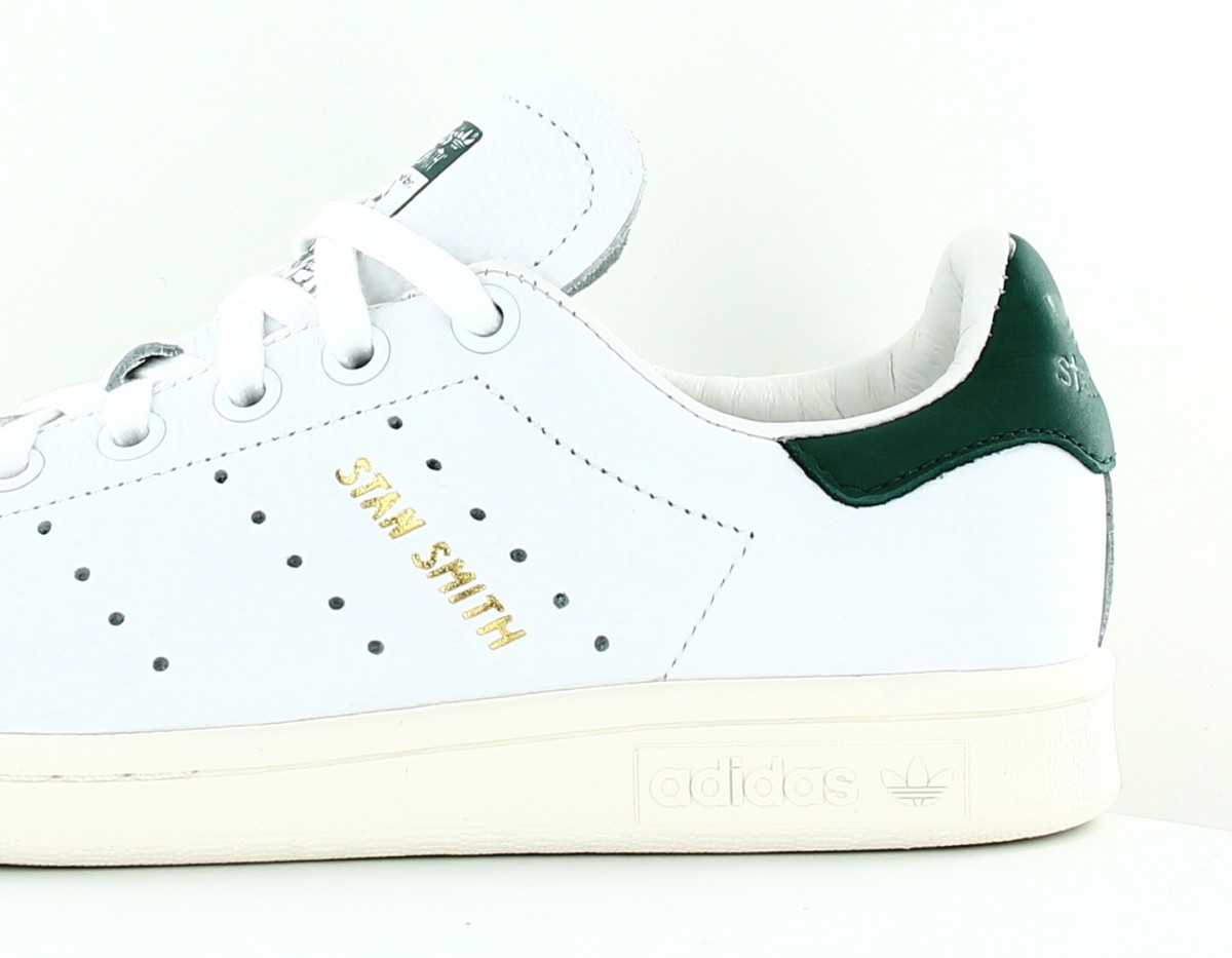 Adidas Stan smith blanc vert or