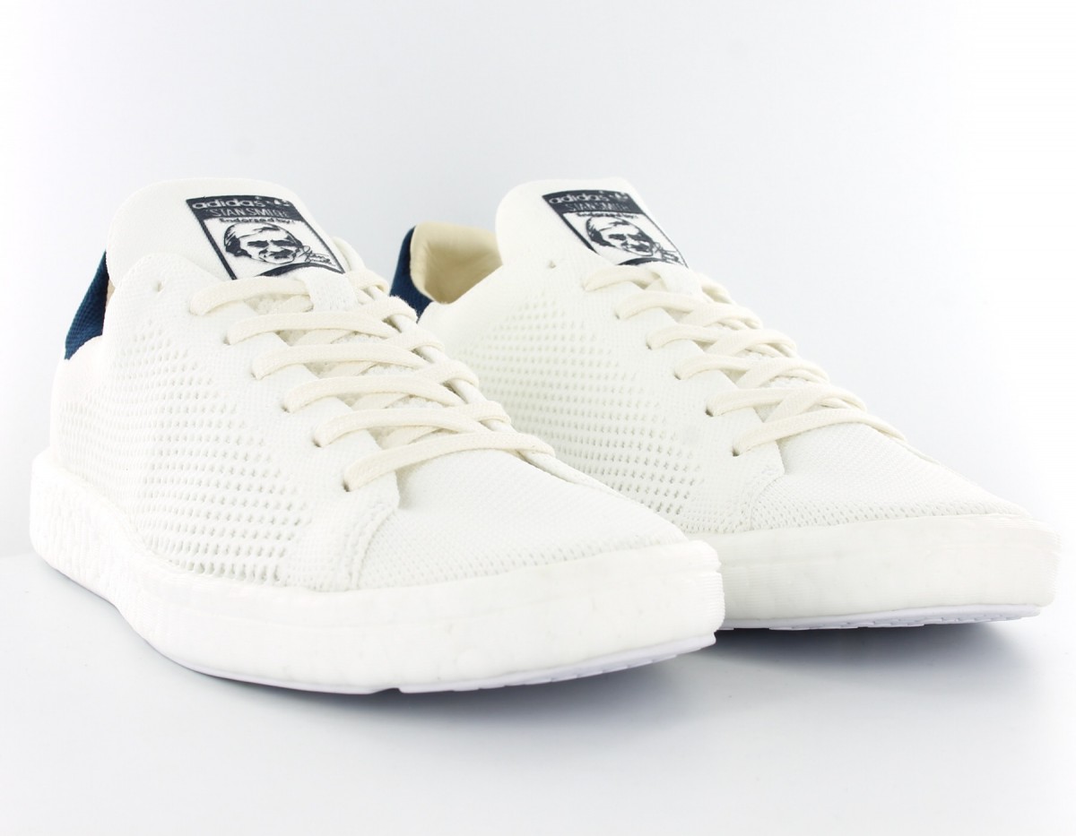 Adidas Stan smith Boost Primeknit White/Navy