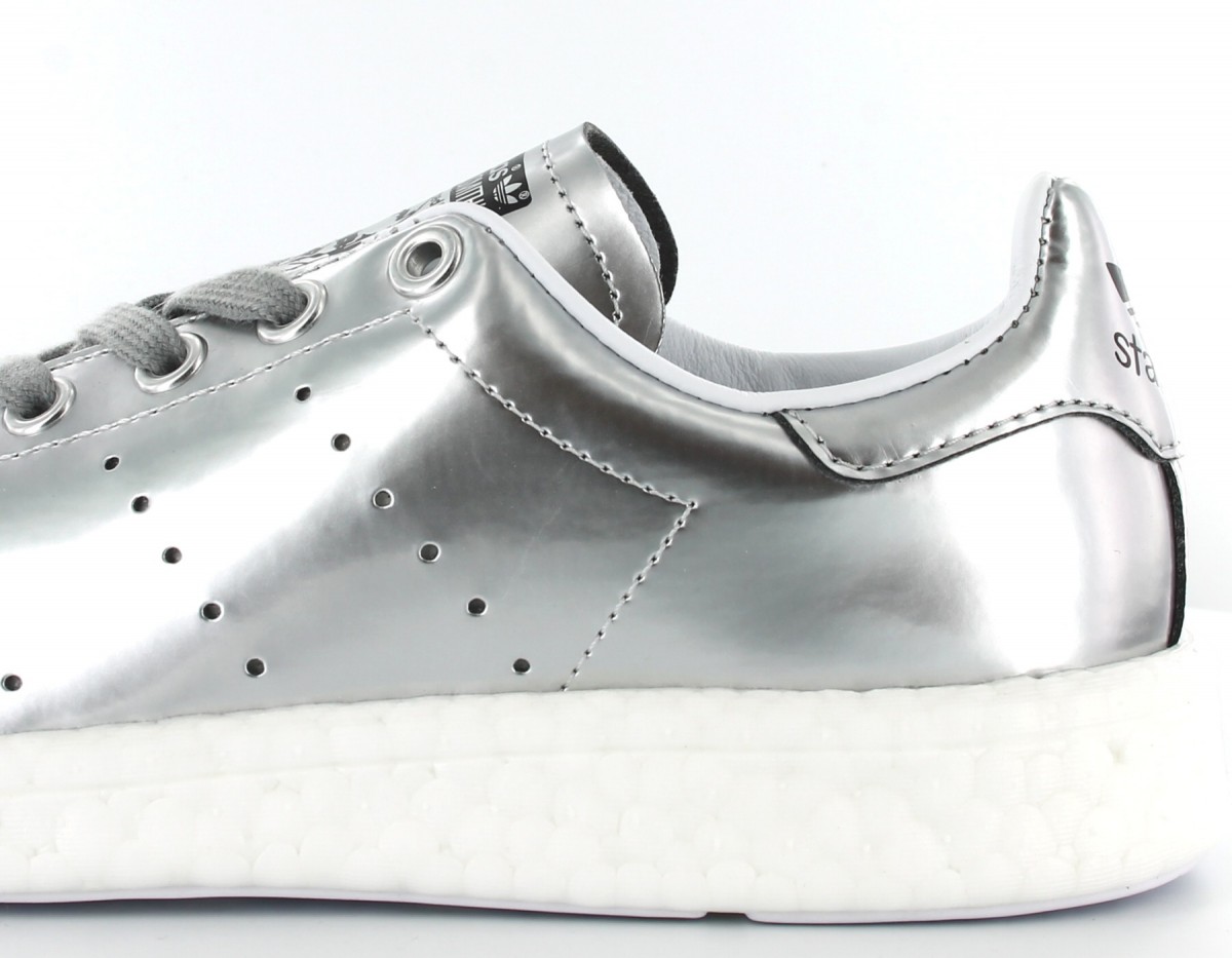 Adidas Stan smith Boost Metallic Silver/Footwear White