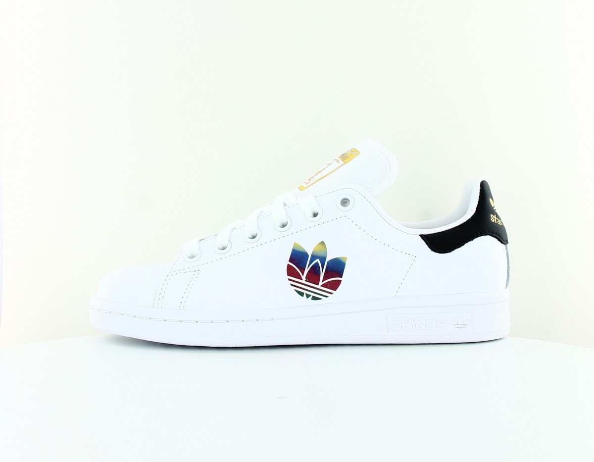 Adidas Stan smith cloud blanc multicolor noir or