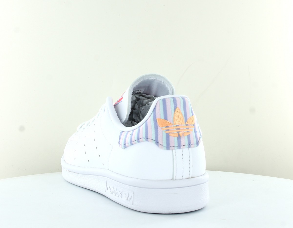 Adidas Stan smith femme arlequin rose violet