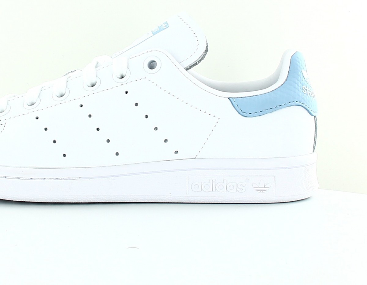 Adidas stan smith blanc bleu ciel