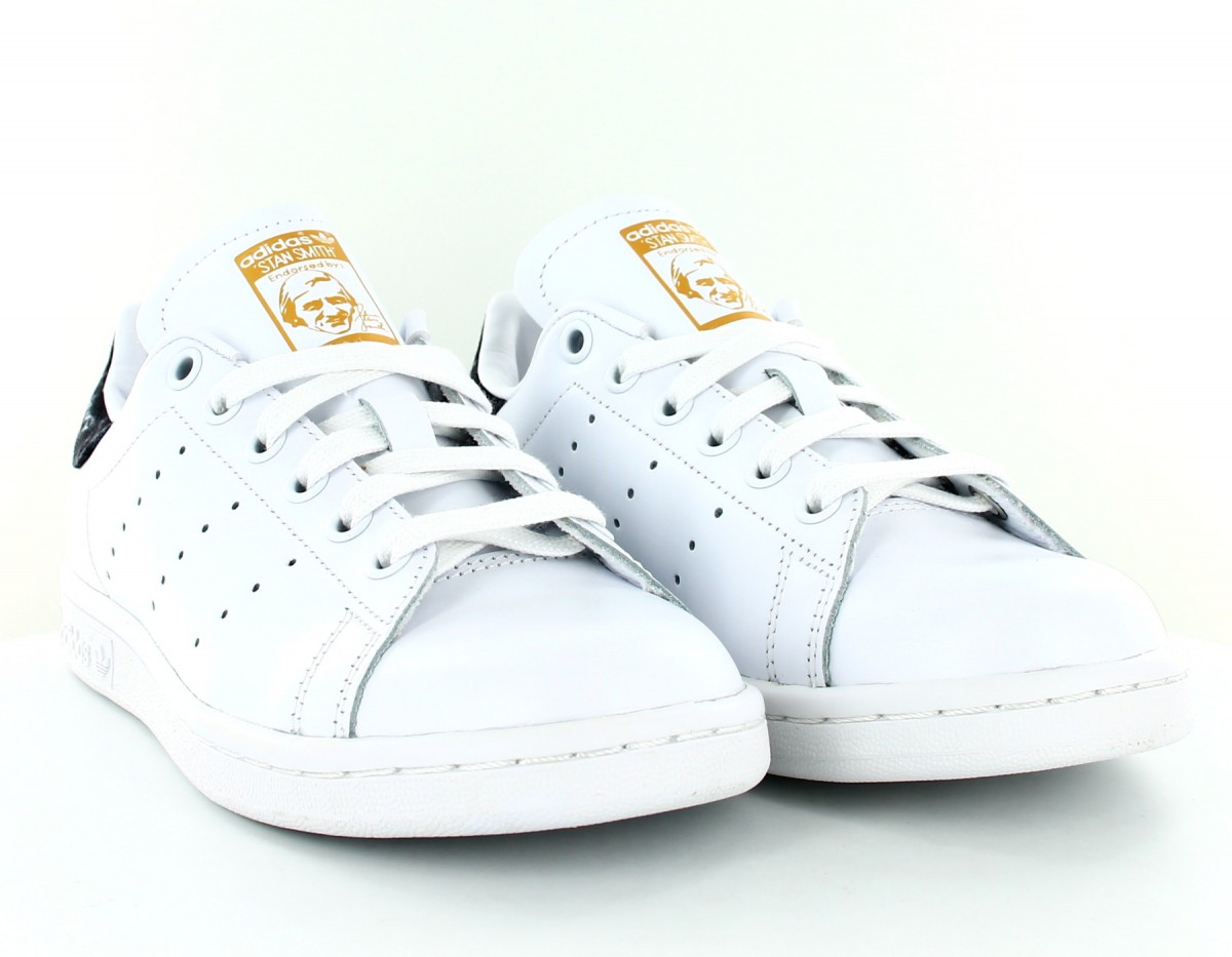 Adidas stan smith blanc-noir-or