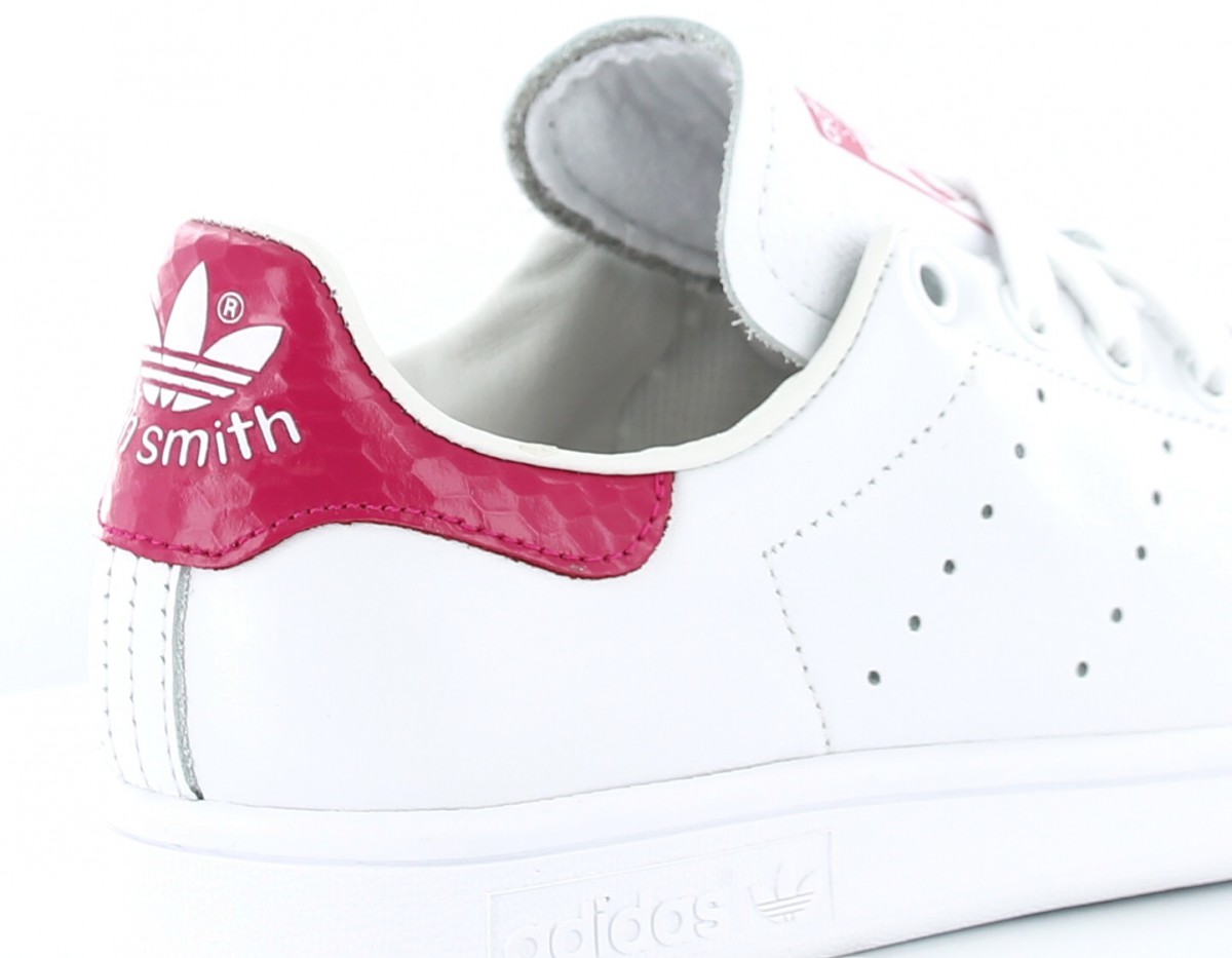 adidas stan smith femme blanche et rose