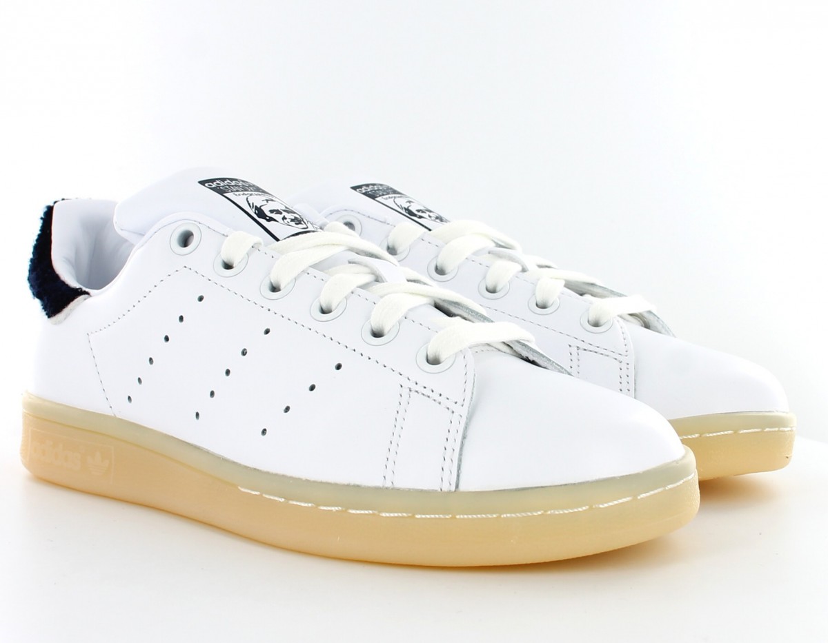 Adidas Stan smith women wool blanc/bleu/gomme