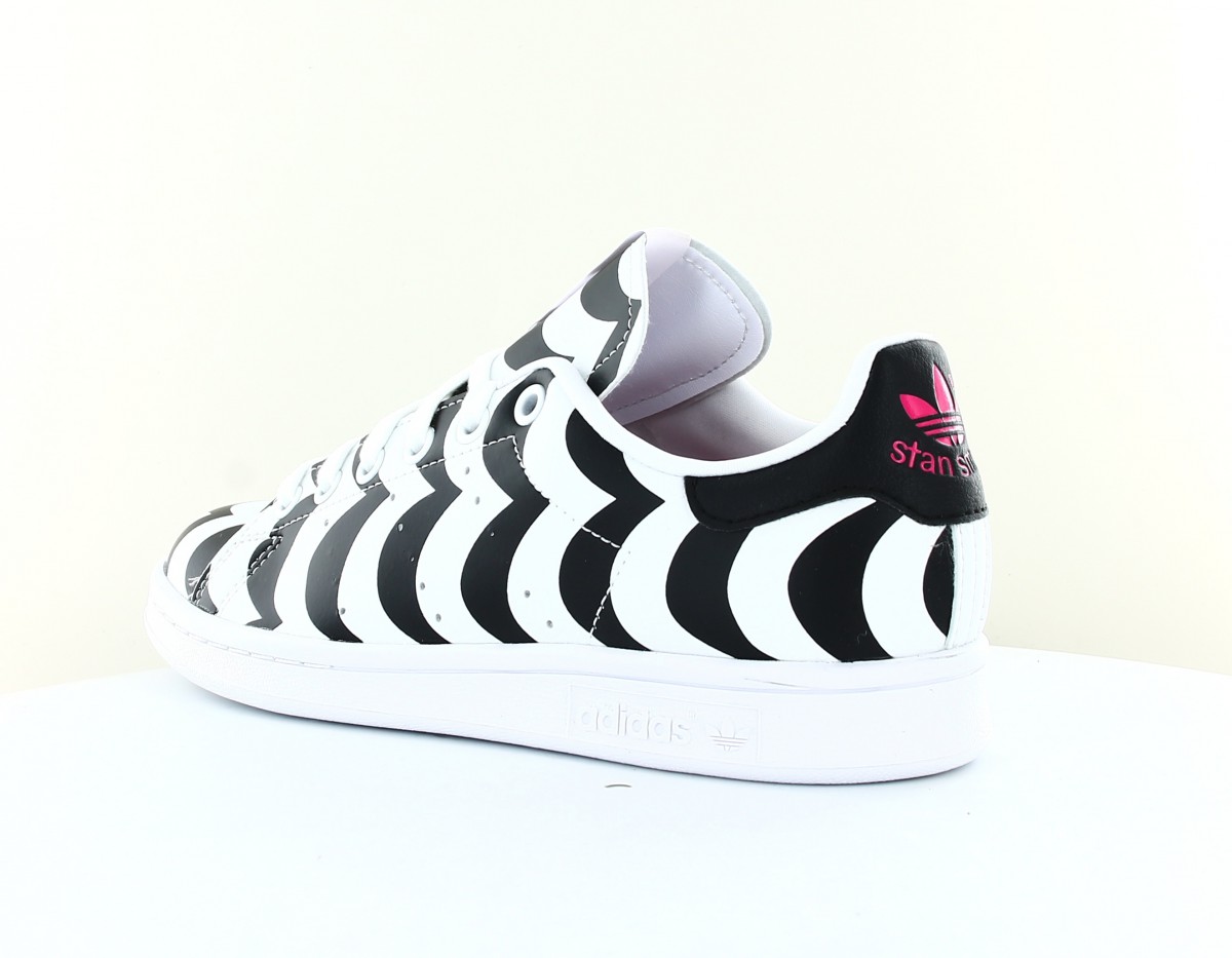 Adidas Stan smith marimekko blanc noir