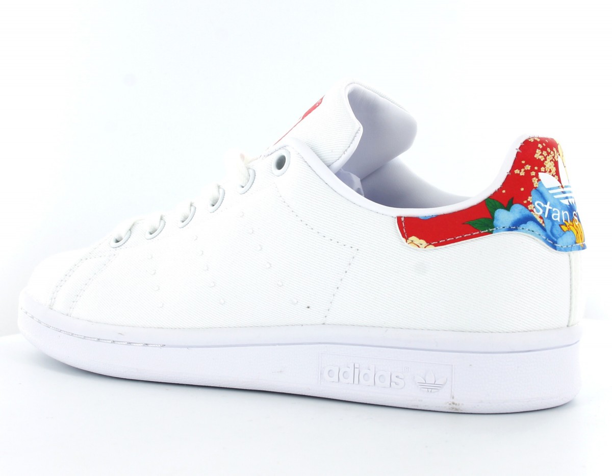 Adidas Stan Smith Nylon Floral Blanc-Floral