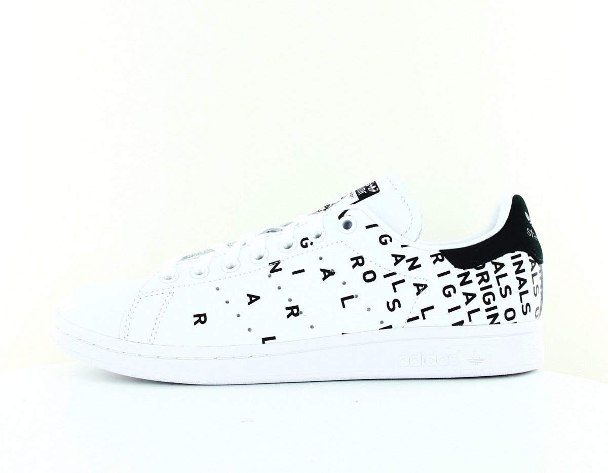 Adidas Stan smith original blanc noir