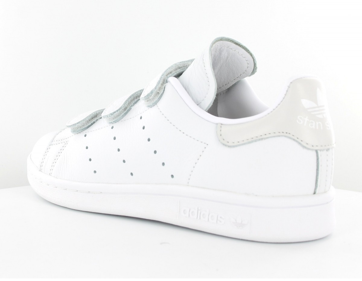 Adidas Stan smith CF strap blanc-blanc