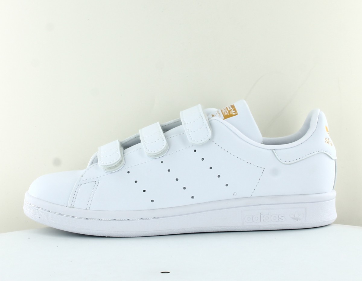 Adidas Stan smith scratch blanc or