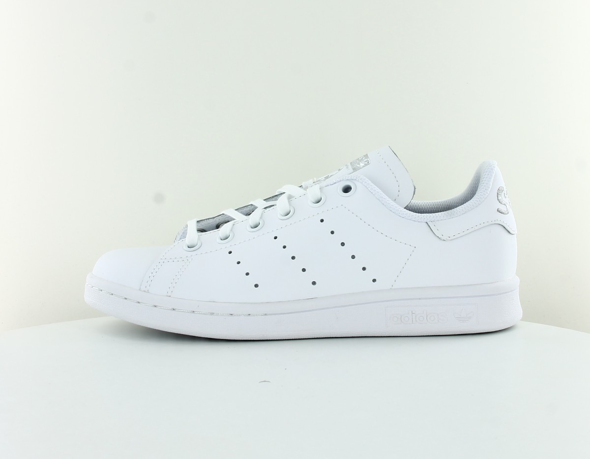 Adidas stan smith stan junior blanc argent