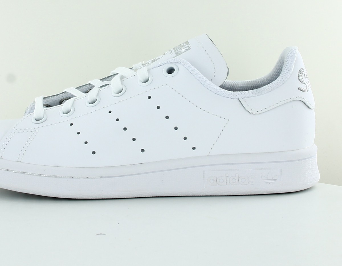 Adidas stan smith stan junior blanc argent