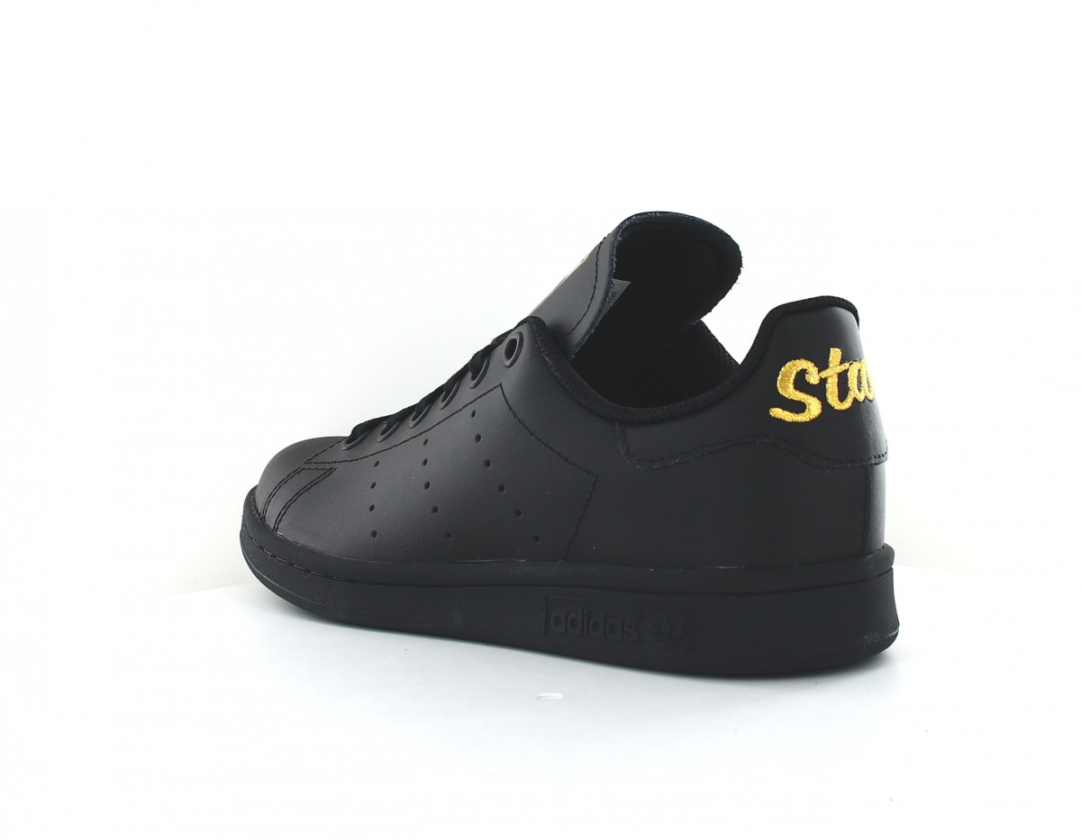 Adidas stan smith stan junior noir or