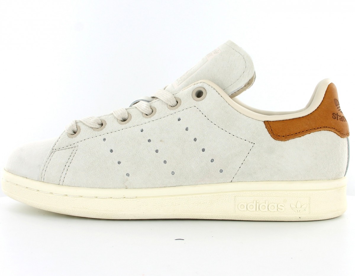 bescherming Kruik nicotine Adidas Stan Smith Suede Beige / Marron