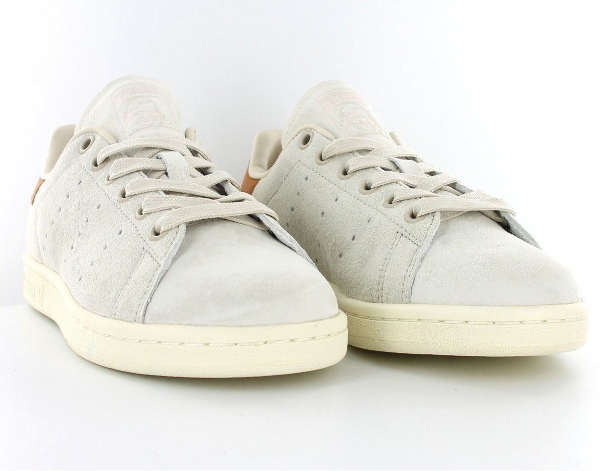 bescherming Kruik nicotine Adidas Stan Smith Suede Beige / Marron