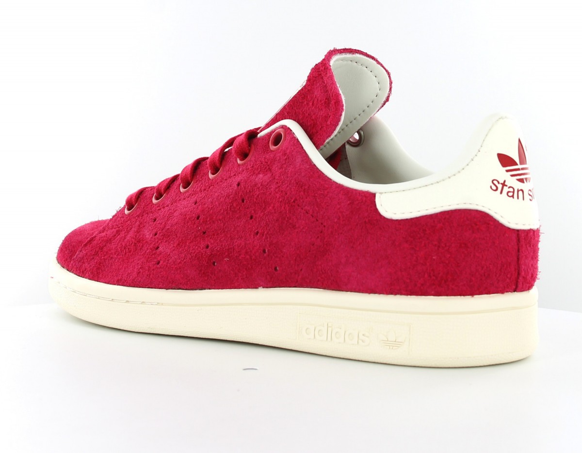 Adidas Stan Smith women suede Pink/Off White