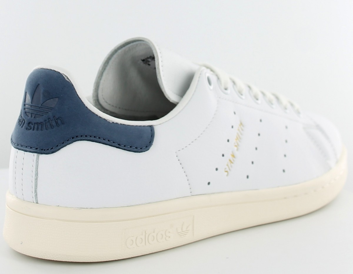 Adidas stan smith vintage blanc-bleu