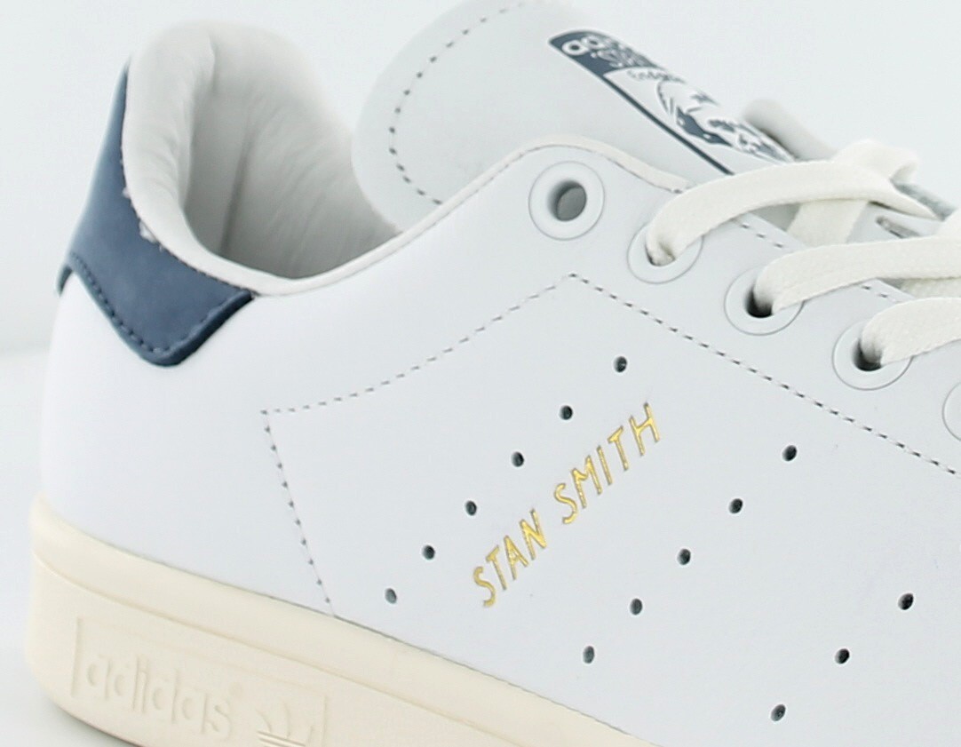 Adidas stan smith vintage blanc-bleu