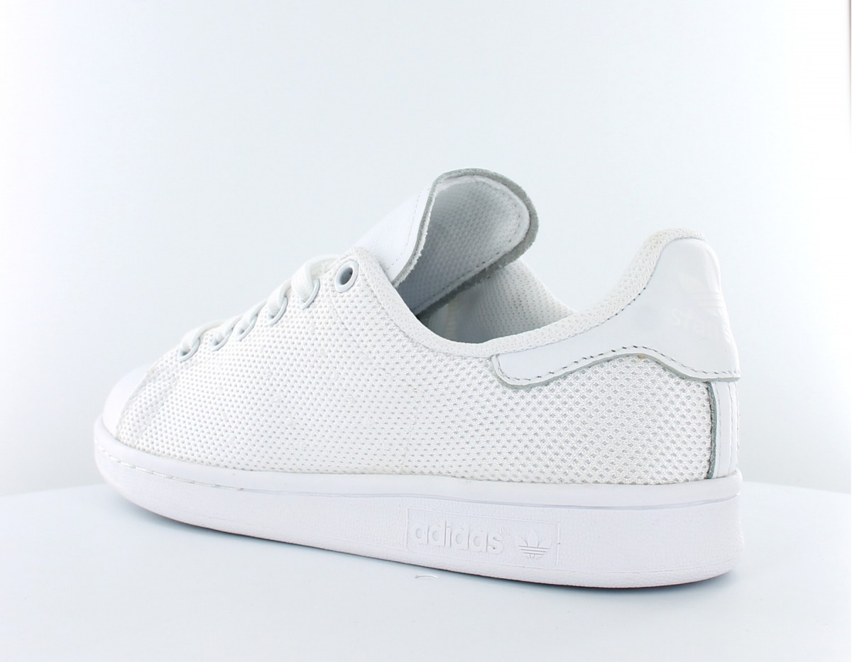 Adidas stan smith weave toute blanche