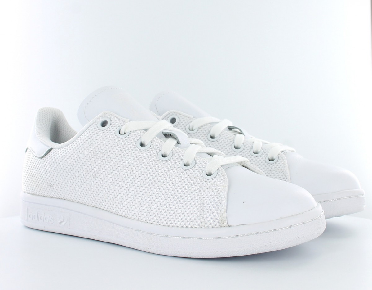 Adidas stan smith weave toute blanche