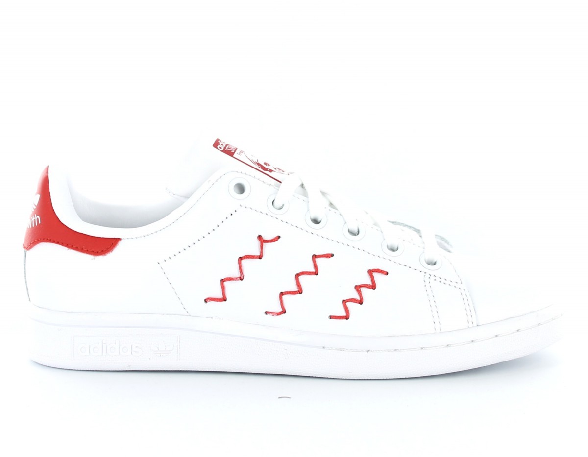 stan smith zig zag rouge