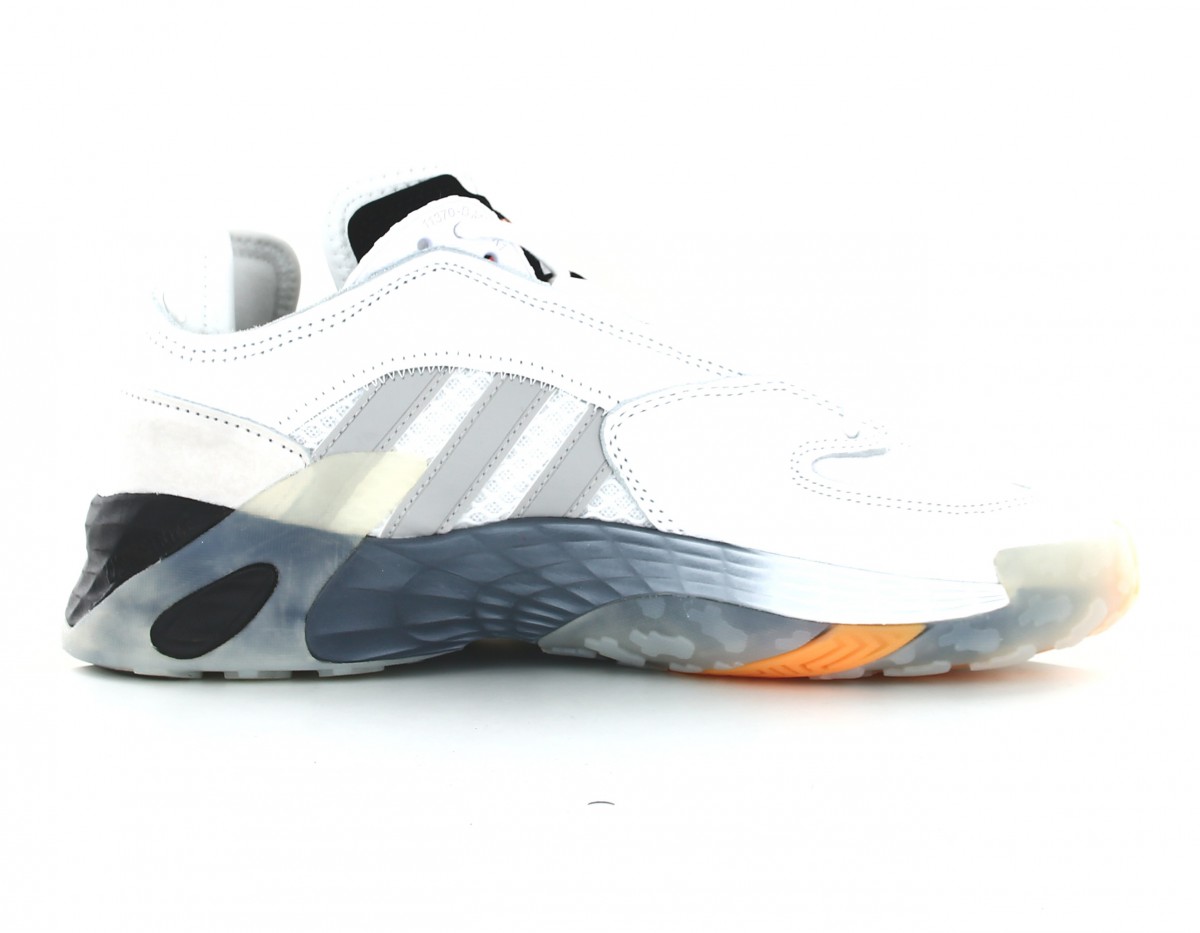 Adidas Streetball blanc gris noir orange