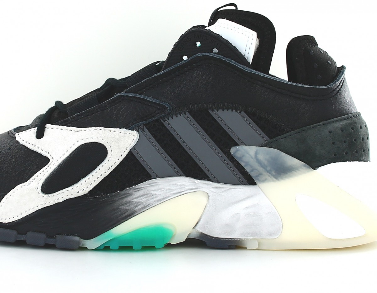 Adidas Streetball noir gris beige vert turquoise