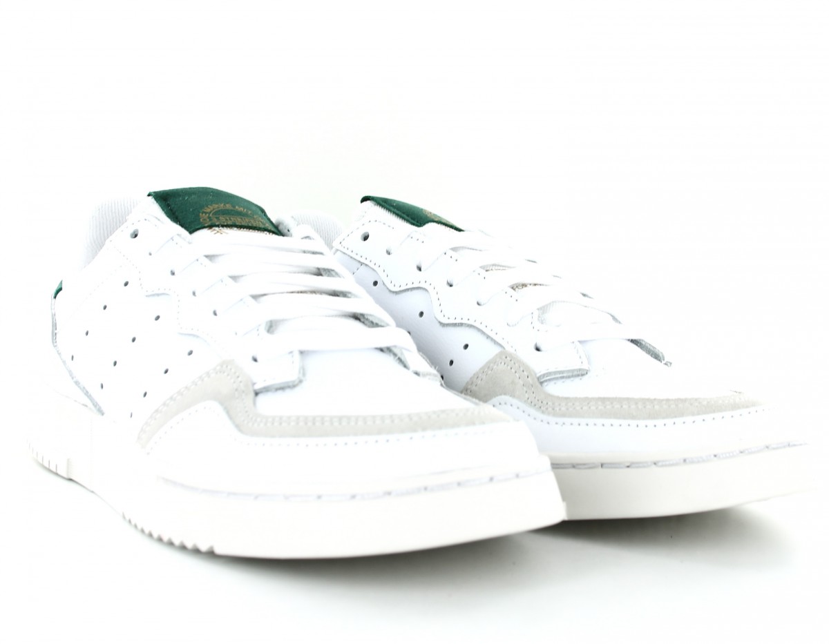 Adidas Supercourt blanc vert